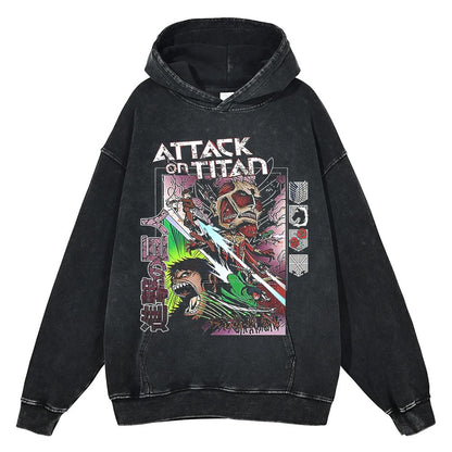 Attack on Titan Vintage Hoodie V3