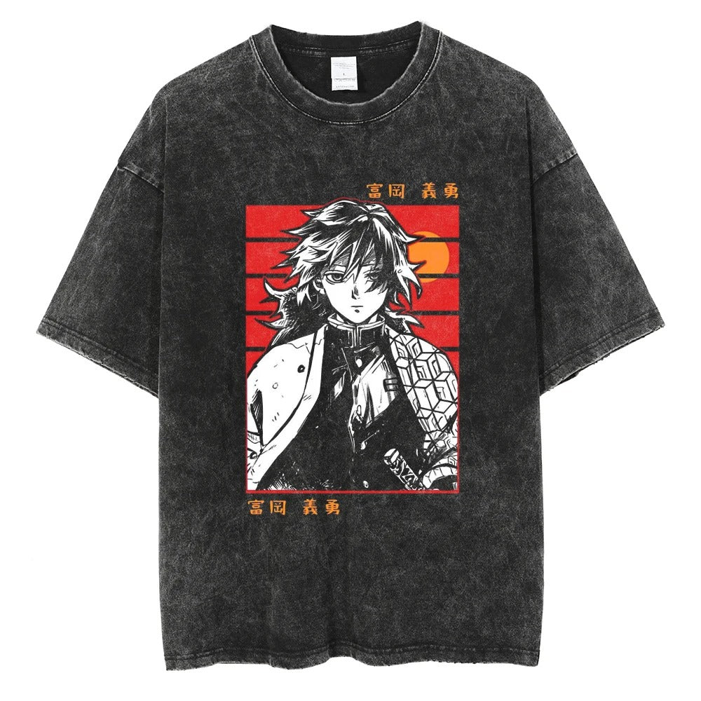 Giyuu Tomioka Vintage T-shirt V3