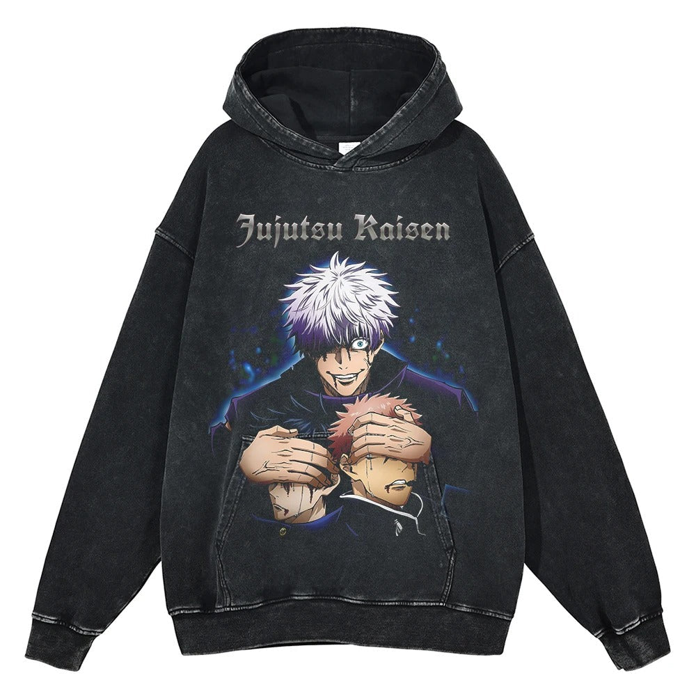 Jujutsu Kaisen Vintage Hoodie V4