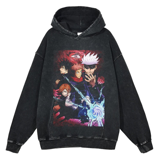 Jujutsu Kaisen Vintage Hoodie V2