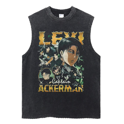 Levi Ackerman Vintage Tank Top V3