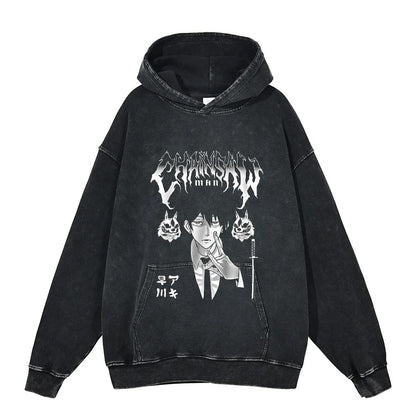 Aki Hayakawa "Fox Devil" Vintage Hoodie #01