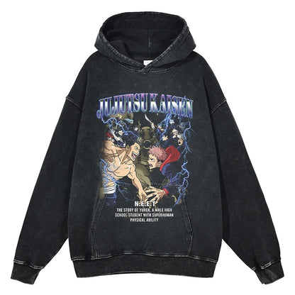 Jujutsu Kaisen Vintage Hoodie V3