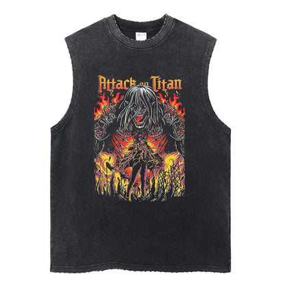 Attack on Titan Vintage Tank Top V1