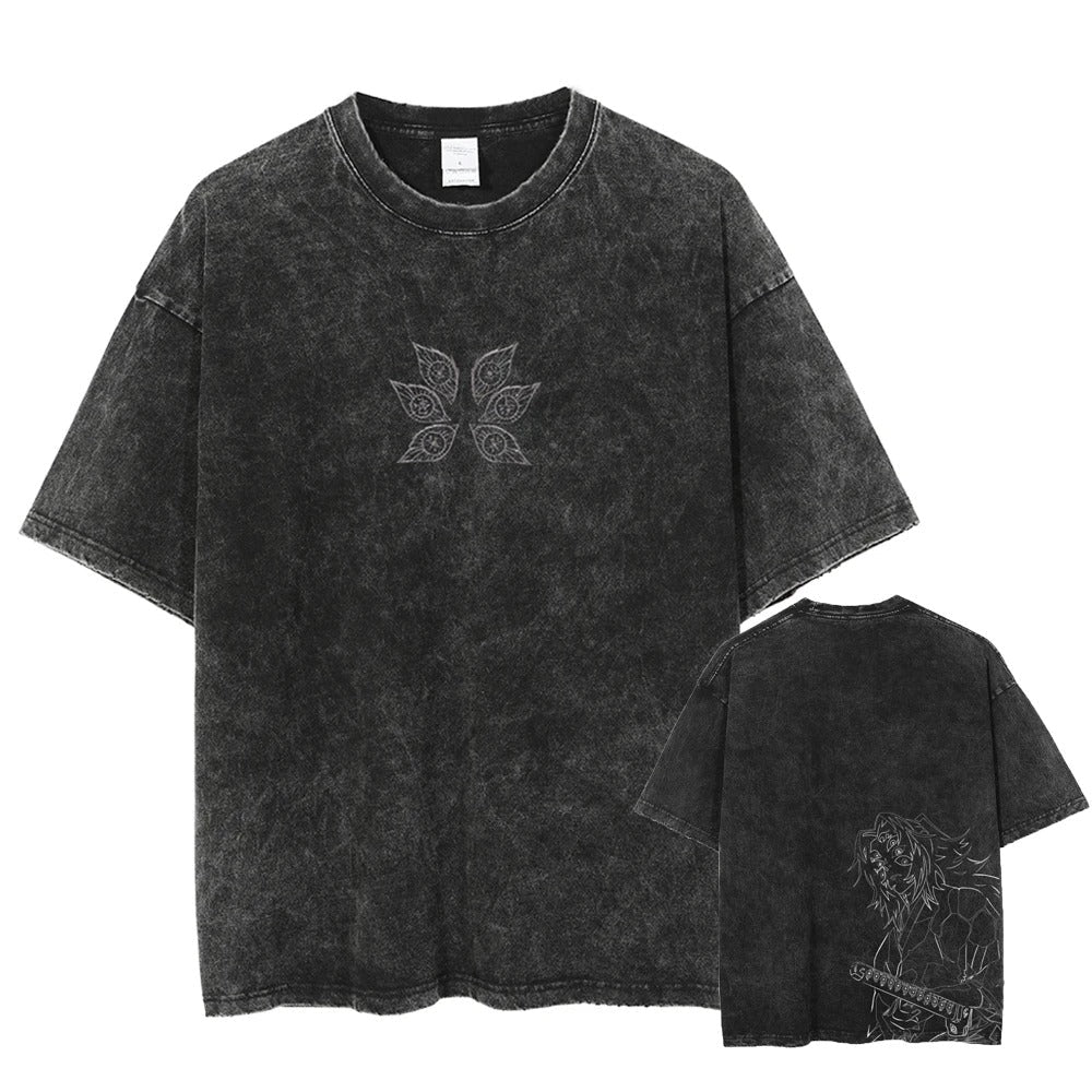 Kokushibo „Der gefallene Samurai“ Vintage T-Shirt #04