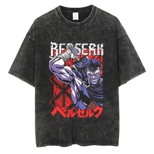 Guts "Hundred Man Slayer" Vintage T-shirt