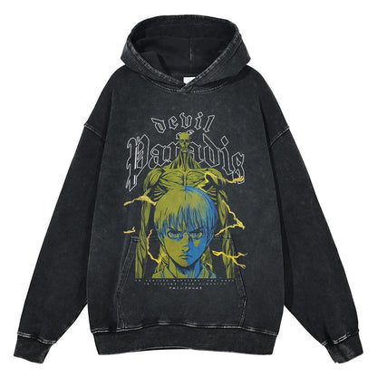 Armin Arlert Vintage Hoodie V1