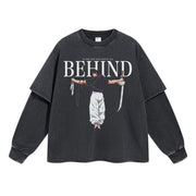 Toji Left It All Behind Double Sleeve Tee