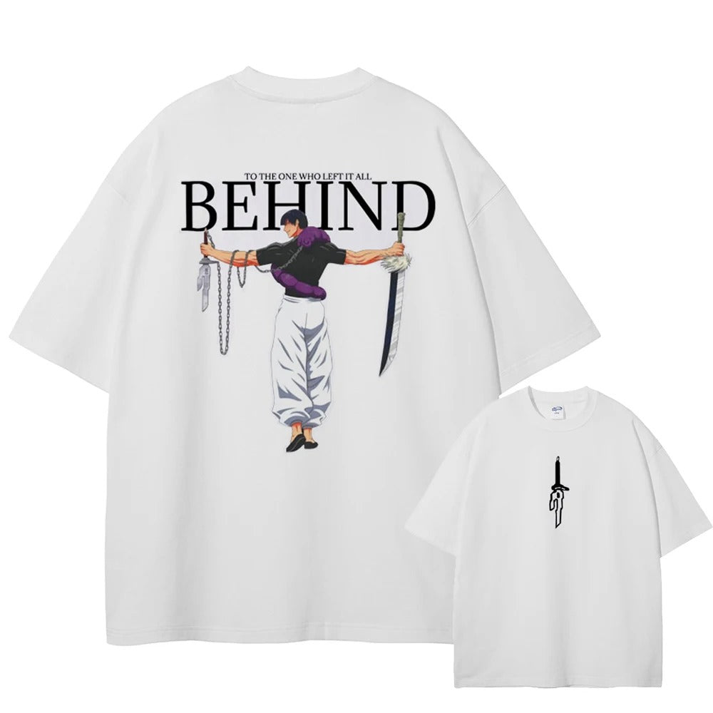 Toji "To The One Who Left It All Behind" T-shirt Collection