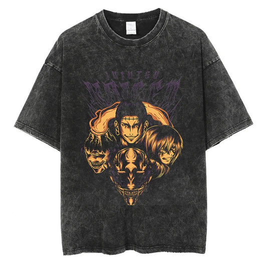 Kenjaku Team "Cursed Alliance" Vintage T-shirt