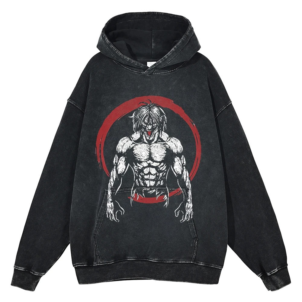 Attacking Titan Vintage Hoodie V1