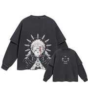 Sukuna Cursed King Double Sleeve Tee