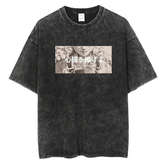 Levi Ackerman Vintage T-shirt V4