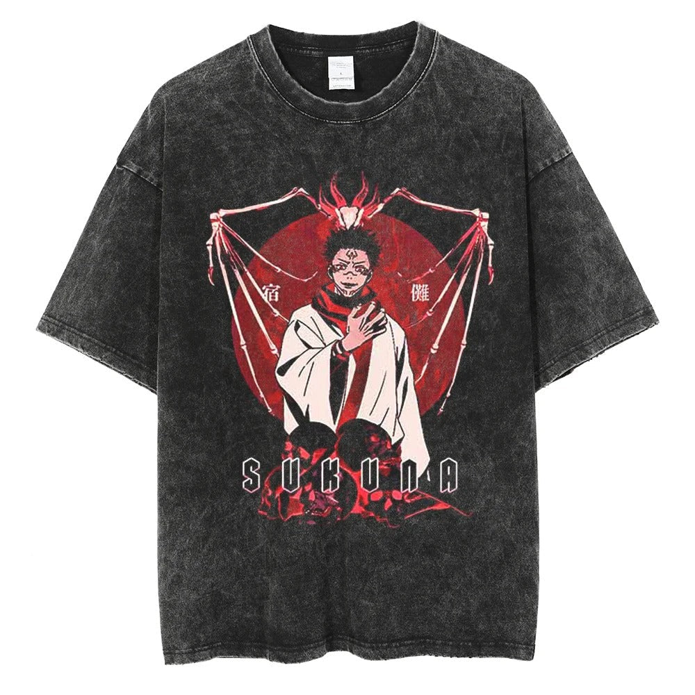 Ryomen Sukuna Vintage T-shirts Pack