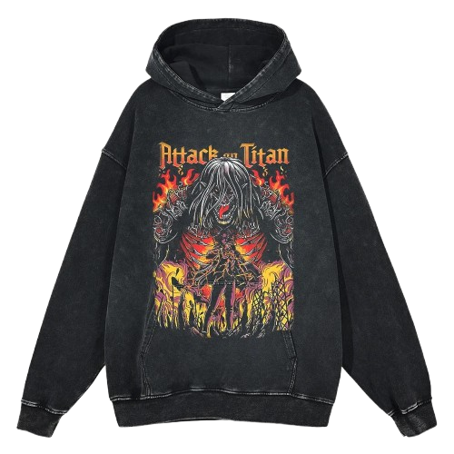 Attack on Titan Vintage Hoodie V1