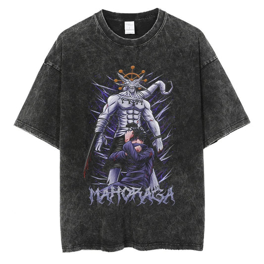 Megumi X Mahoraga Vintage T-shirt V1