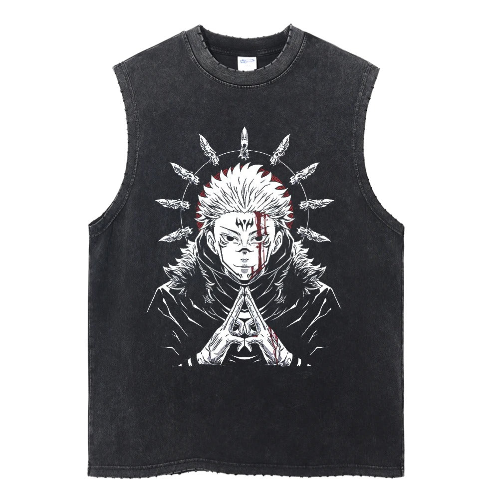 Sukuna Vintage Tank Top V3