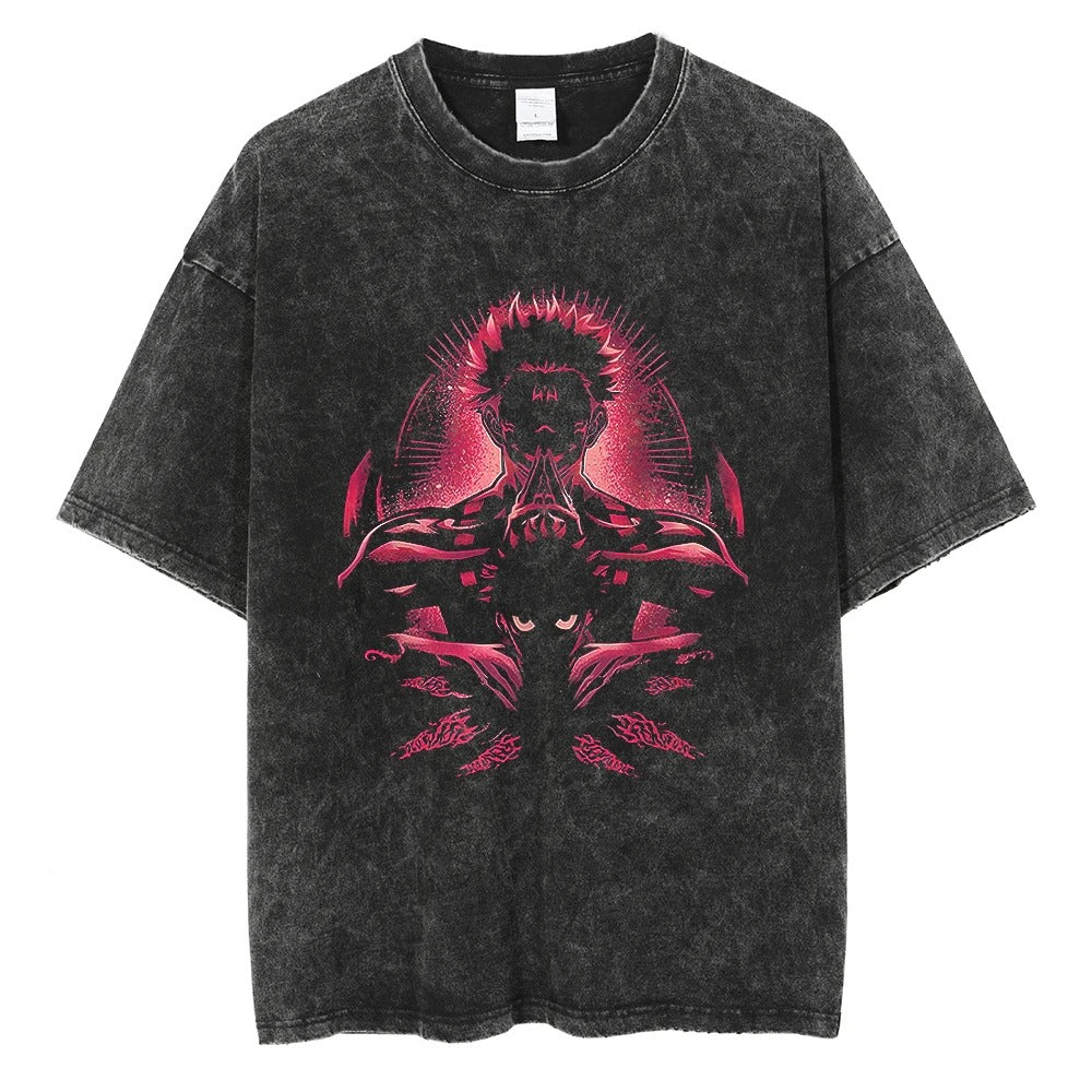 Ryomen Sukuna Vintage T-shirts Pack