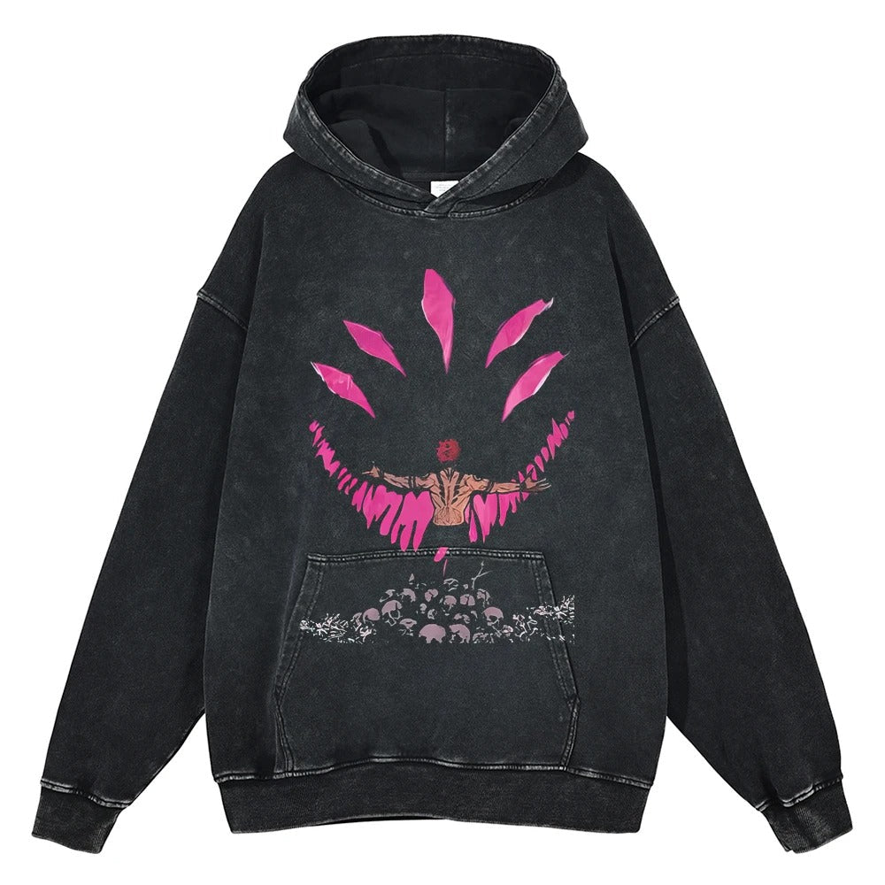 Sukuna "King of Curses" Vintage Hoodie #01