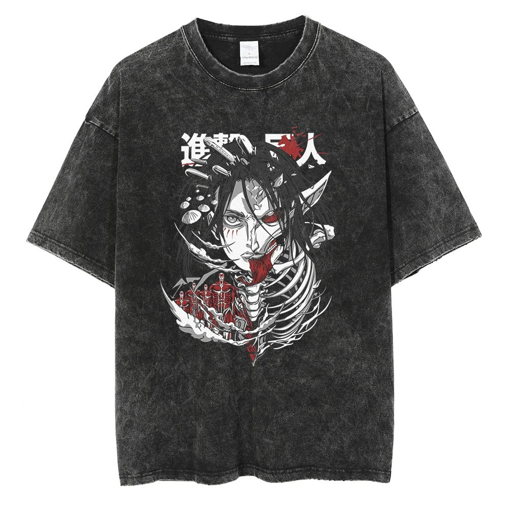 Eren Jaeger Vintage T-shirts Pack