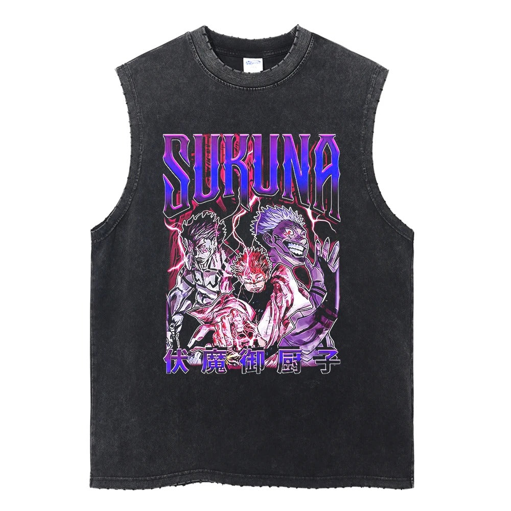 Sukuna Vintage Tank Top V1