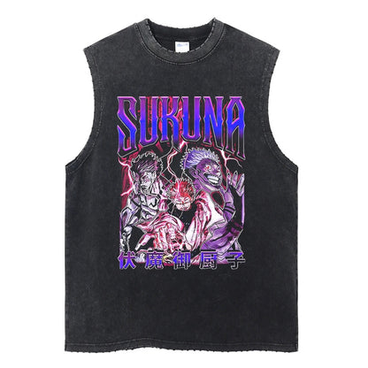 Sukuna Vintage Tank Top V1