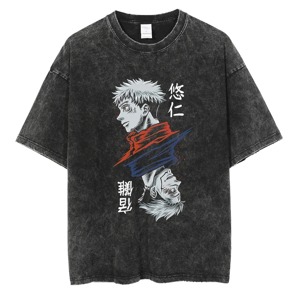 Sukuna X Itadori Vintage T-shirt V3