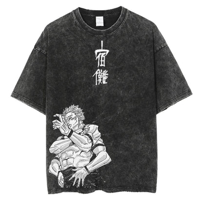 Sukuna Final Form Vintage T-shirt