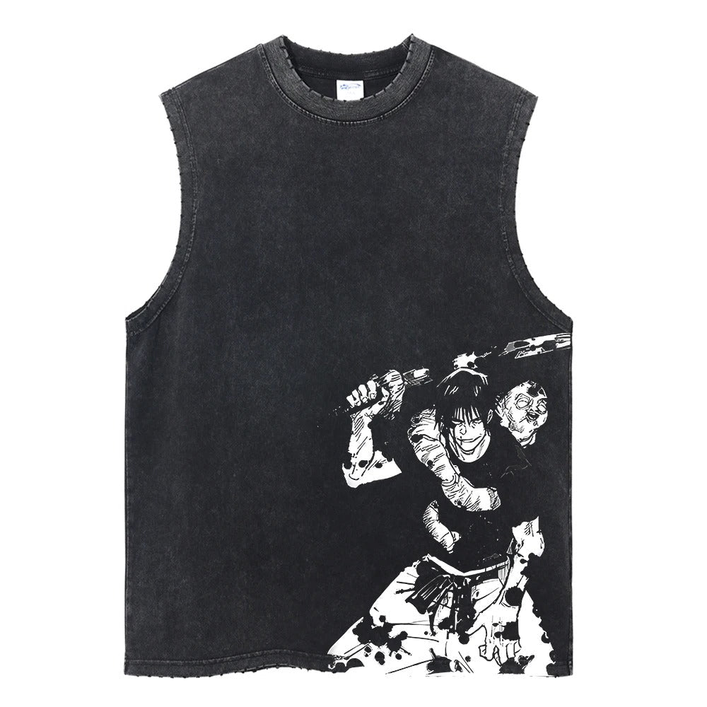 Gojo X Toji Vintage Tank Top