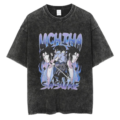 Sasuke Uchiha "The Last Uchiha" Vintage T-shirt