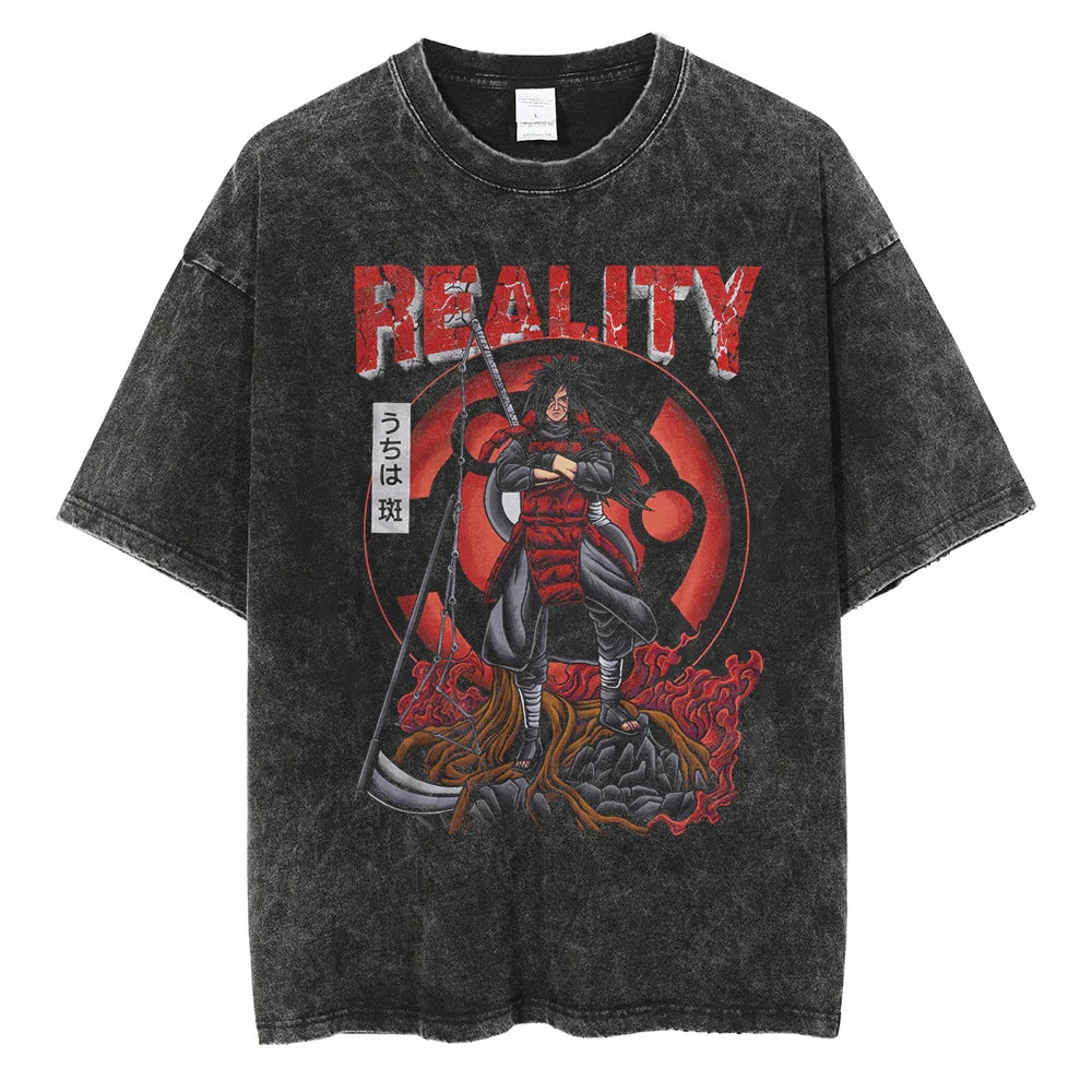 Madara Uchiha "Gott des Krieges" Vintage T-Shirt