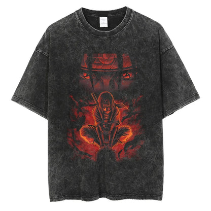 Itachi Uchiha "Clan Slayer" Vintage T-shirt