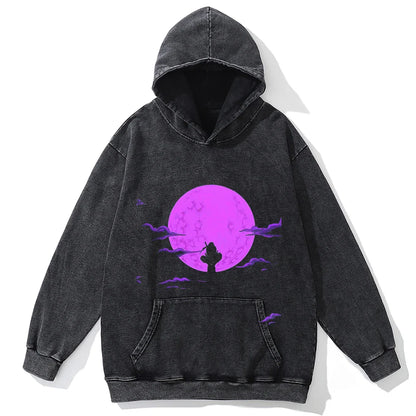 Itachi Uchiha Vintage Hoodie V2