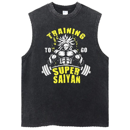 Super Saiyan Vintage Tank Top V2