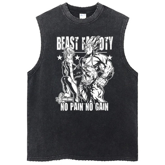 Super Saiyan Vintage Tank Top V7