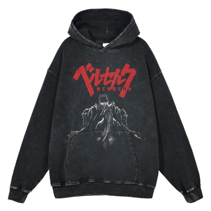 Berserk Dark Fantasy Vintage Hoodie