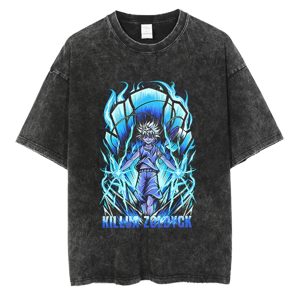 Killua "Blue Lightning" Vintage T-shirt