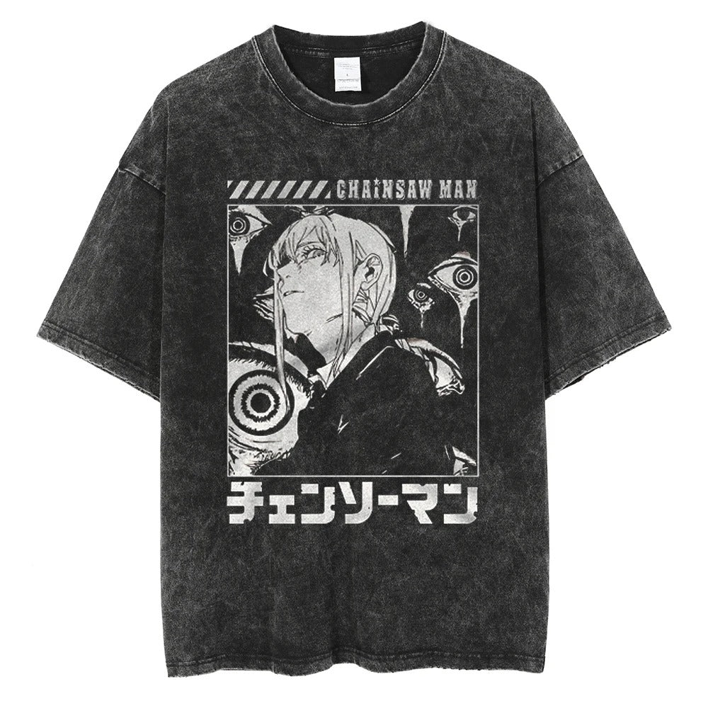 Makima "Domination" Vintage T-shirt #03
