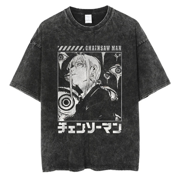 Makima "Domination" Vintage T-shirt #03