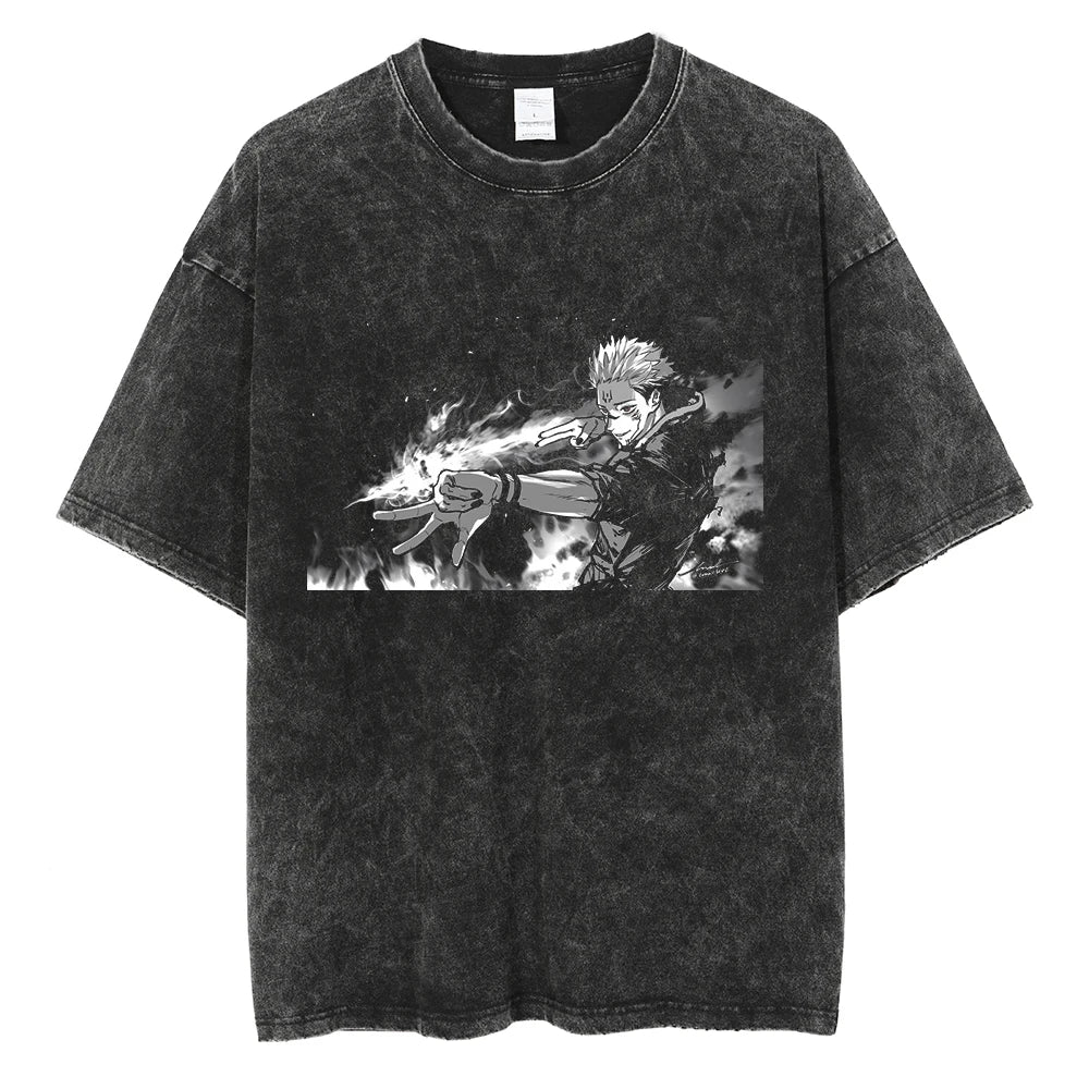 Ryomen Sukuna Vintage T-shirts Pack