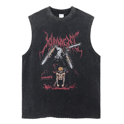 Chainsaw Man Vintage Tank Top V3