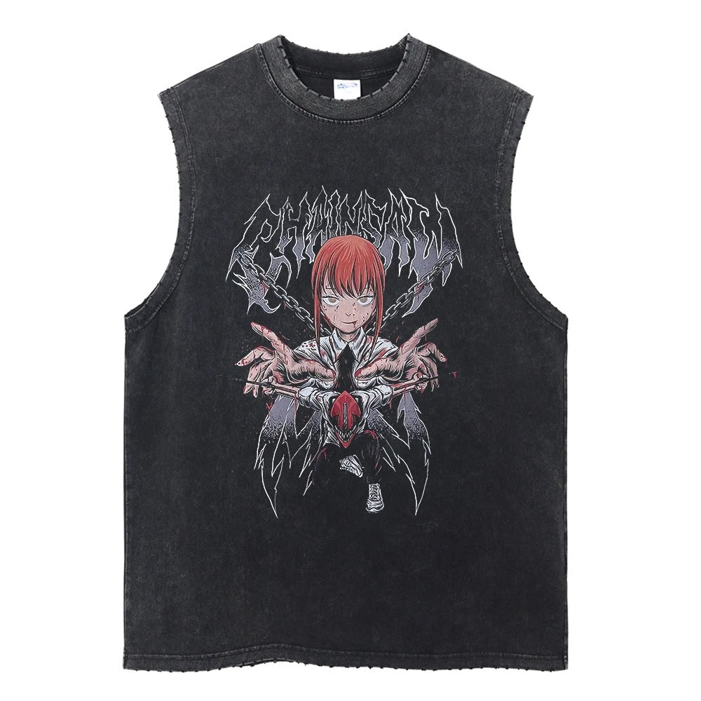 Chainsaw Man Vintage Tank Top V2