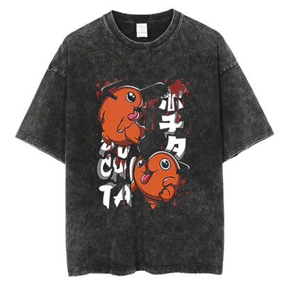 Pochita Vintage T-shirt V5