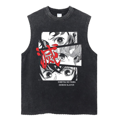 Demon Slayer Vintage Tank Top V1