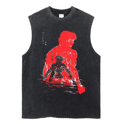 Baki Hanma "Hanma the Younger" Vintage Tank Top