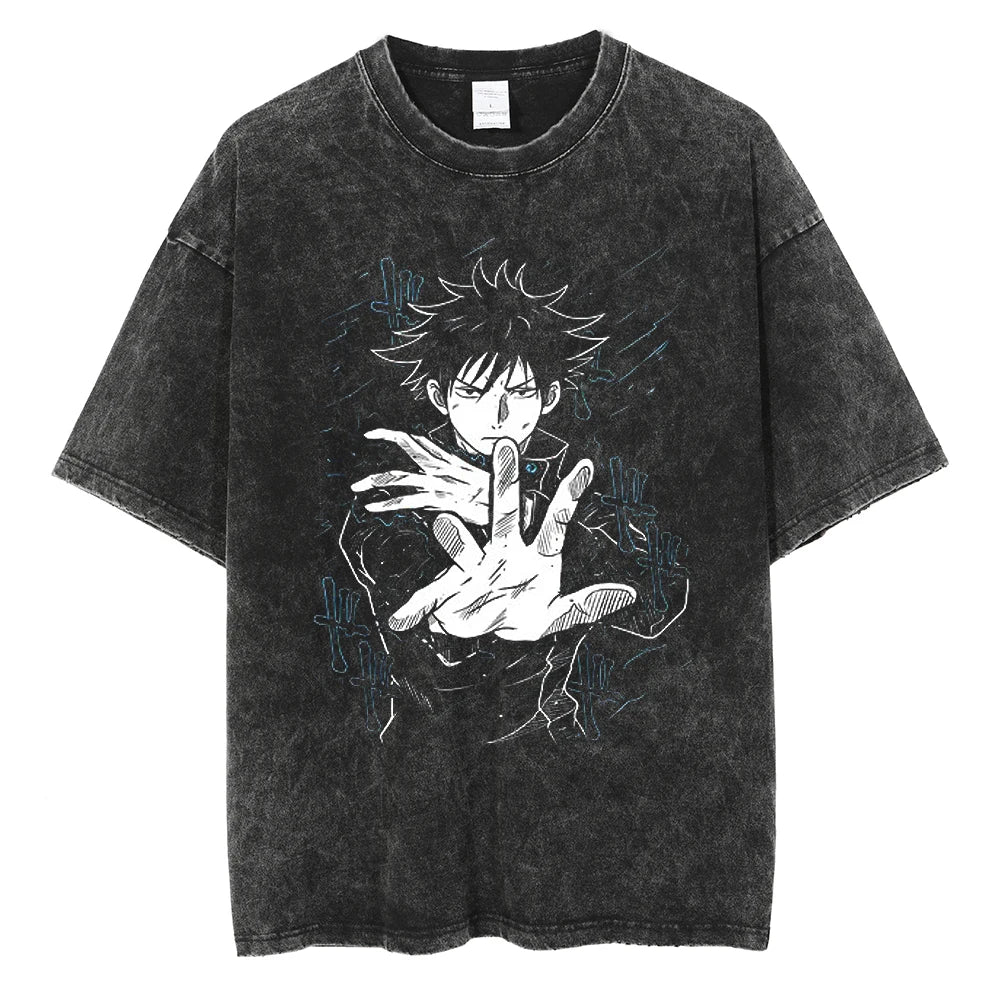 Megumi Fushiguro Vintage T-shirts Pack