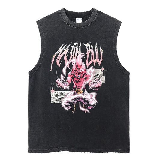 Majin Buu Vintage Tank Top V1