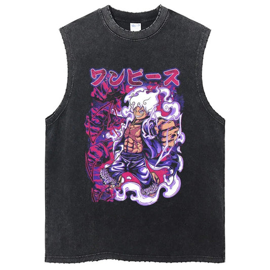 Luffy Vintage Tank Top V3