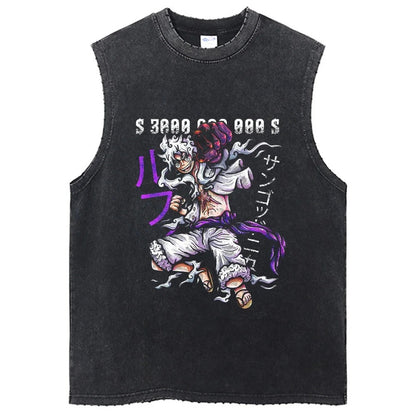 Luffy Vintage Tank Top V6