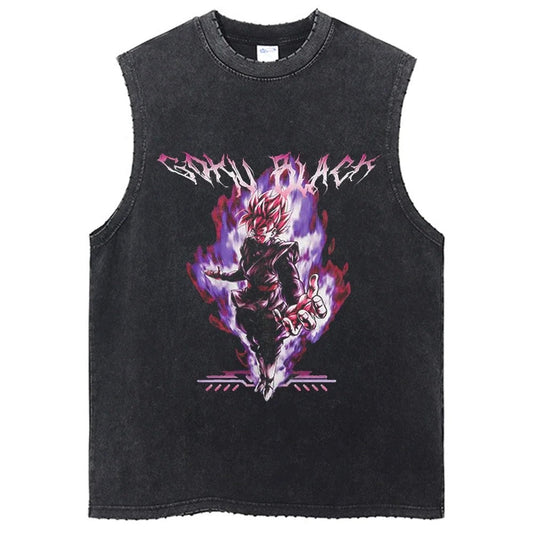 Goku Black Vintage Tank Top V2